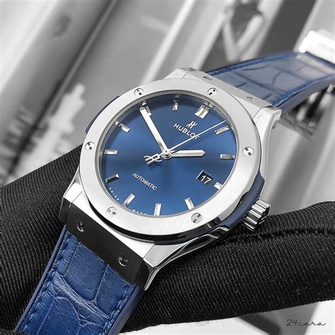 hublot classic fusion blue titanium review|hublot classic fusion titanium 42mm.